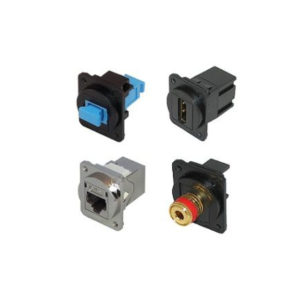 A selection TUK’s D UNIVERSAL series of connectors