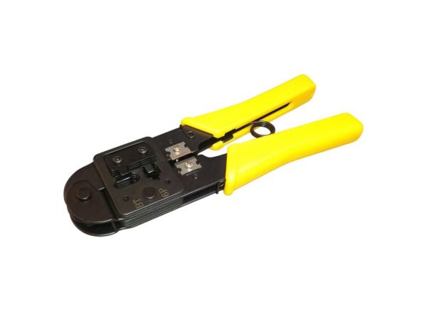 Combination UK and RJ11/12 plug crimp tool T2BT