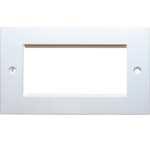 Low-cost Euro Faceplates 4 port