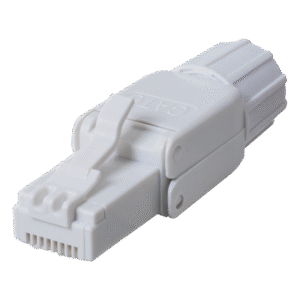 Cat 6 field termination plug PFT6 whole plug view